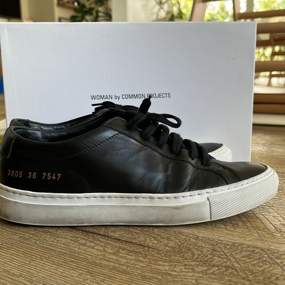 Woman by Common Projects Achilles Low Black 36